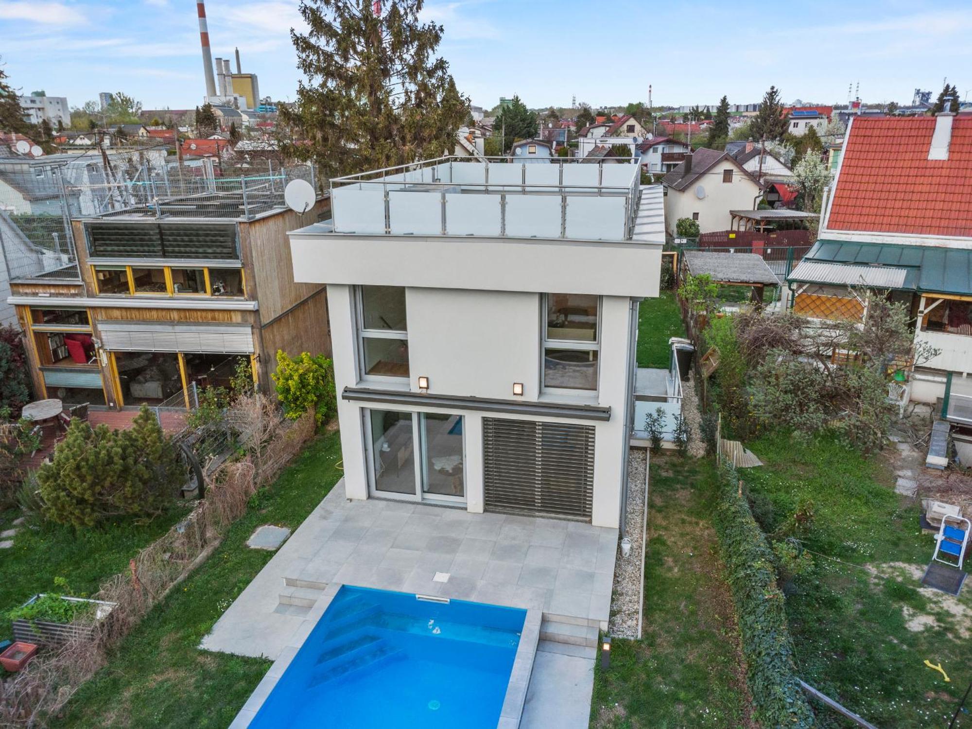 Villa Jaeger Mit Pool In Wien Exterior photo