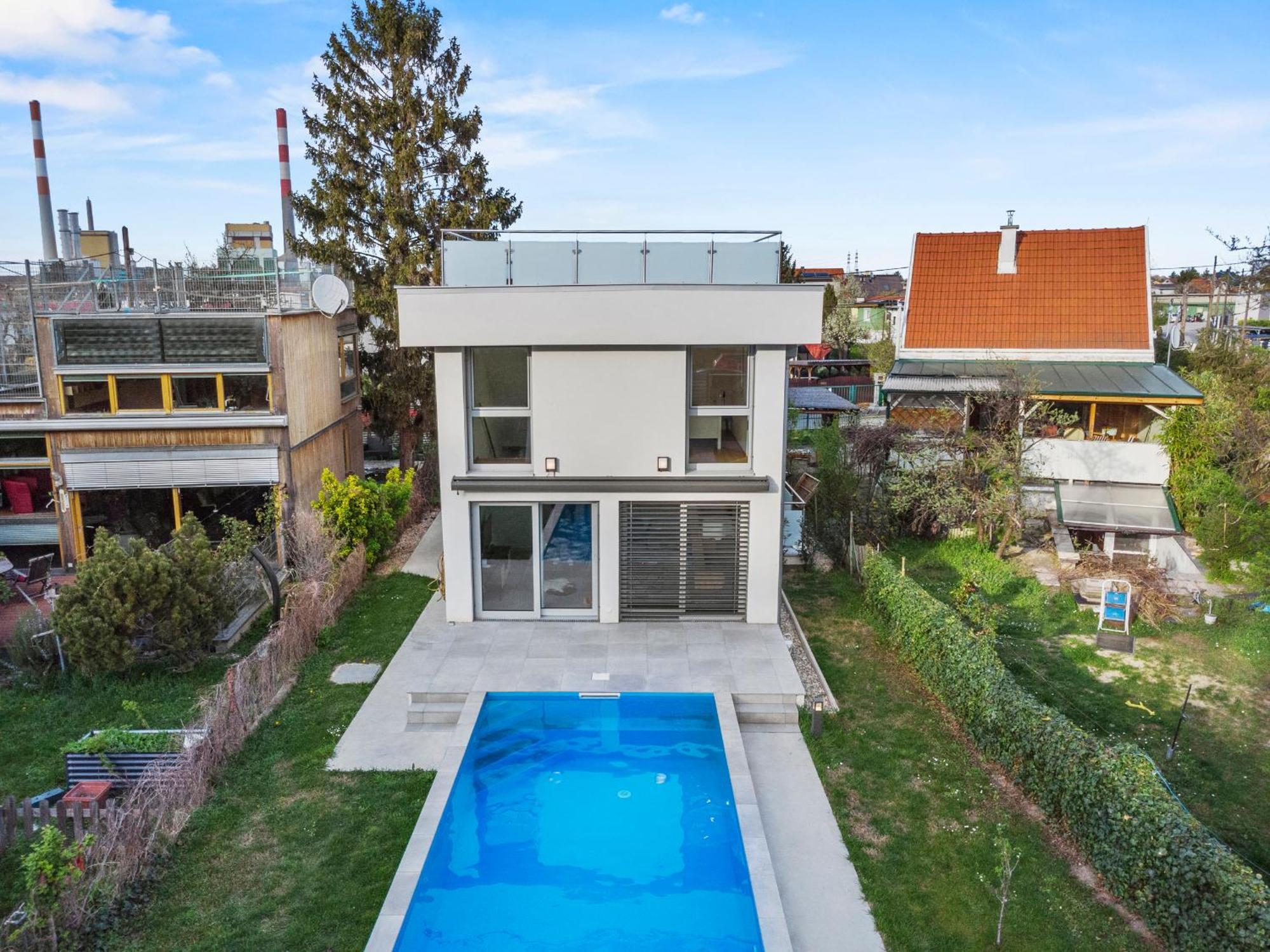 Villa Jaeger Mit Pool In Wien Exterior photo